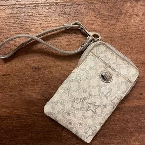 COACH Waverly Snow Queen Wristlet Wallet